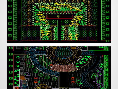 工厂办公楼绿化CAD平面图 设计与3D效果图下载指南