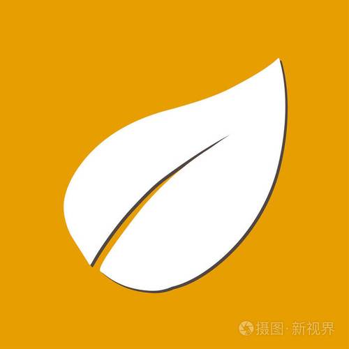 有机产品标志.平面设计风格